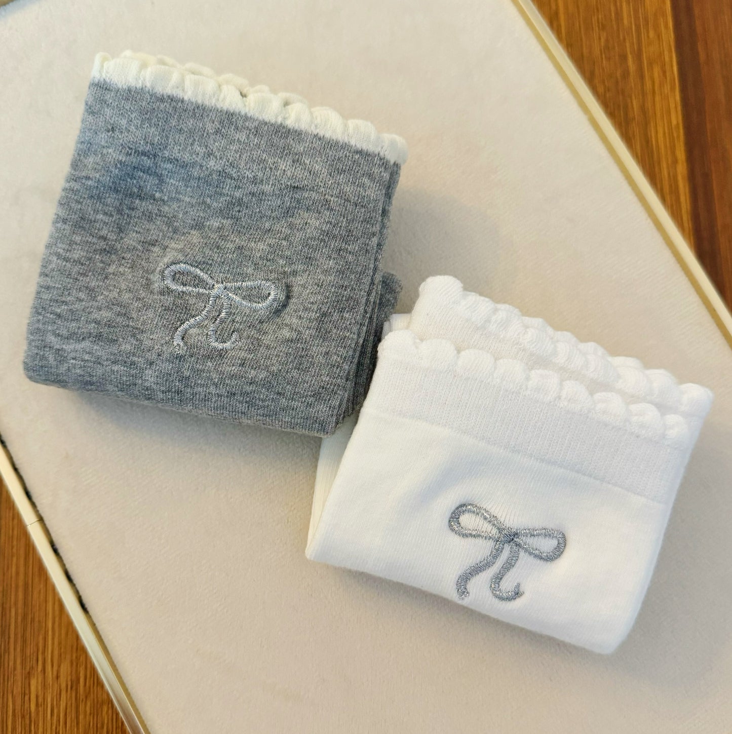 Bow Bow Socks Set Of 2-3