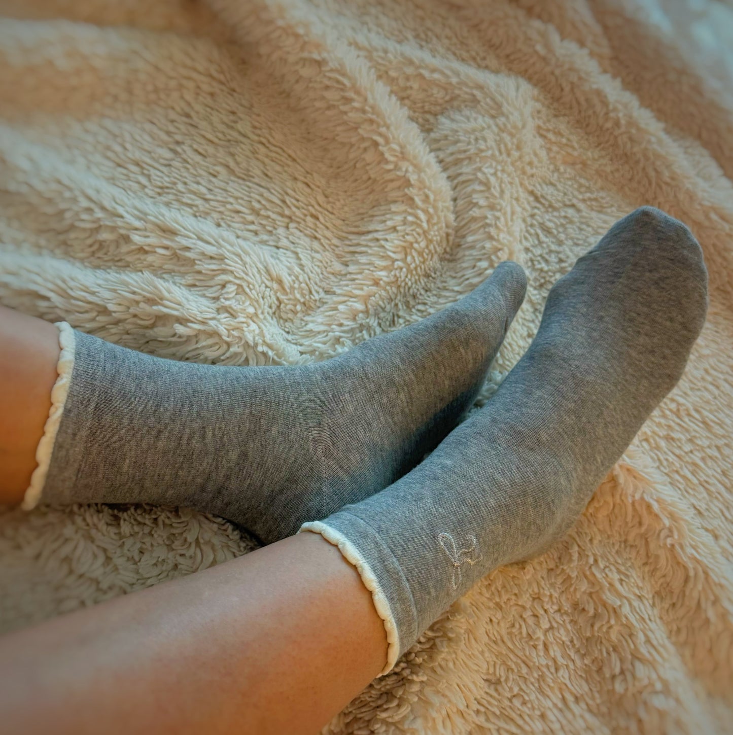 Bow Bow Socks Set Of 2-2