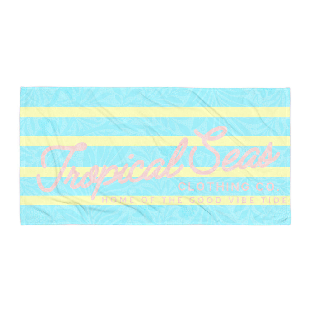 Tropical Vibes Beach Towel-0