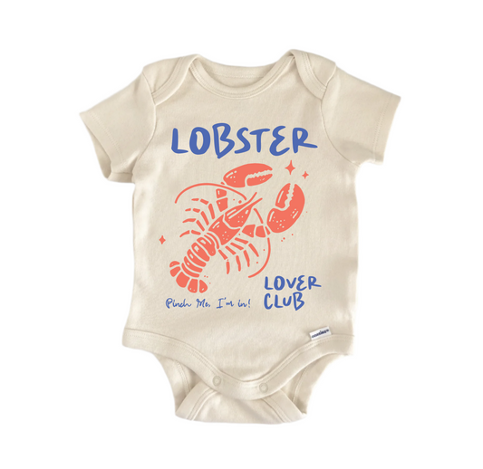 Lover Club Lobster Summer Beach - Baby Bodysuit-0